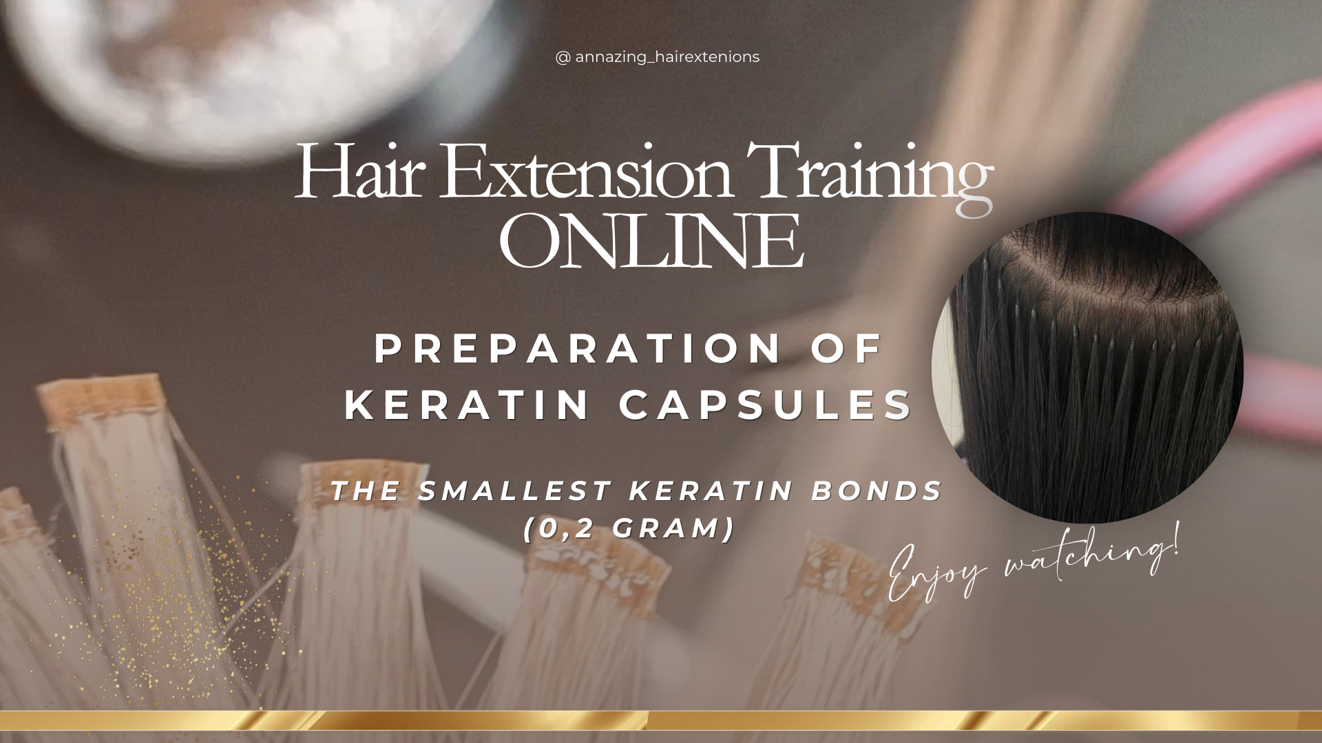 PREPARATION OF KERATIN CAPSULES