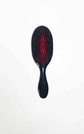 oval-boar-bristle-nylon-brush-hair-extension-black-front