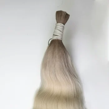 Russian lux wavy 20in ombre sunny blonde 1