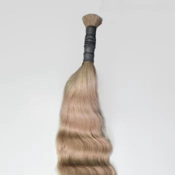 Russian premium wavy 22in biscuit blonde 2