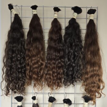 Wholesale Natural Curly Human Hair - 1 kg